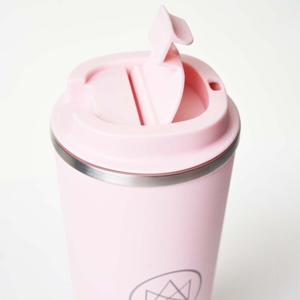 Stainless Steel Insulated Tumbler 710ml - Pink Flamingo - Image 2