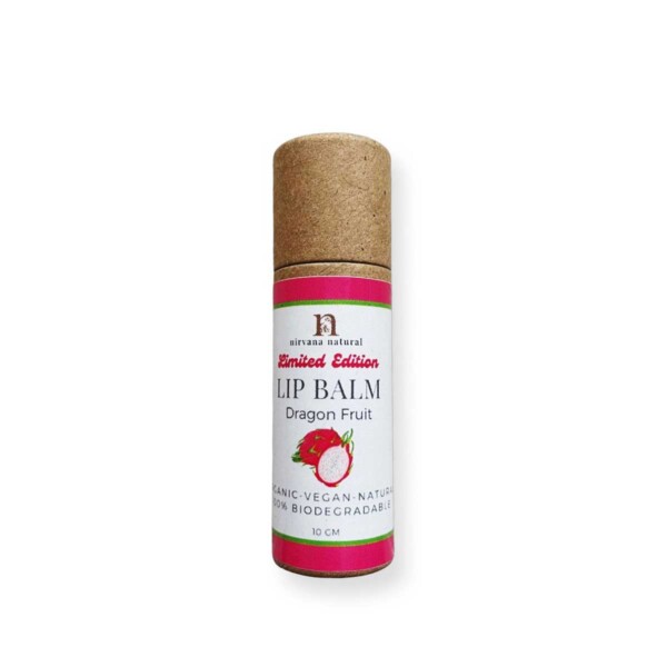 Organic Dragon Fruit Lip Balm -10g