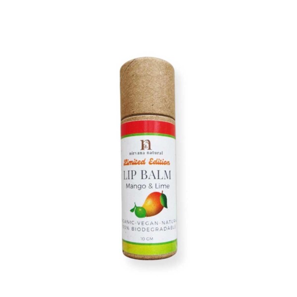 Organic Mango & Lime Lip Balm -10g