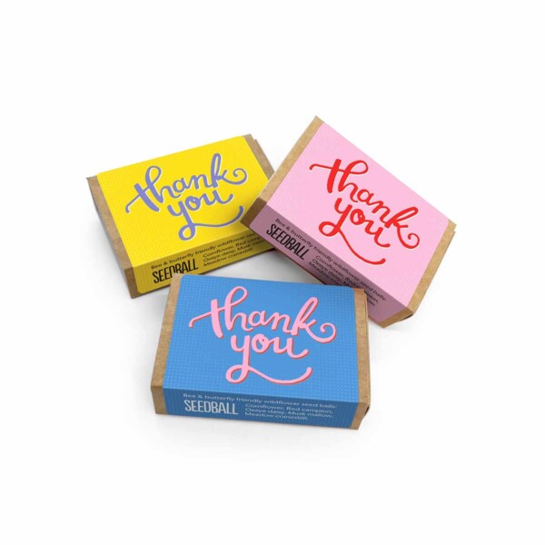 'Thank You' Seedball Box