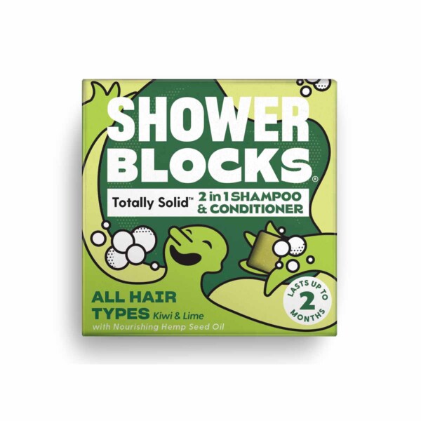 Kiwi & Lime 2in1 Shampoo & Conditioner - All Hair Types