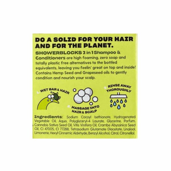Kiwi & Lime 2in1 Shampoo & Conditioner - All Hair Types - Image 2