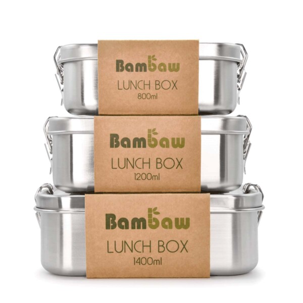 Stainless Steel Lunch Box with Divider