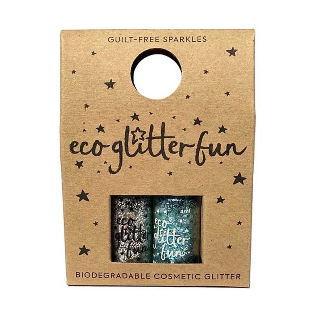 Eco Glitter Fun Eco Glitter 2 Piece Set Tinkerbell & Under the Sea