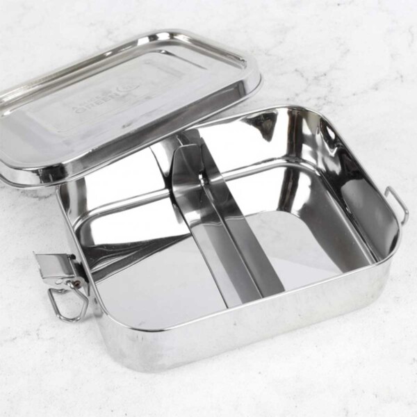 Divider for Deep Rectangle Leak Resistant Stainless Steel Lunch Box - Image 3