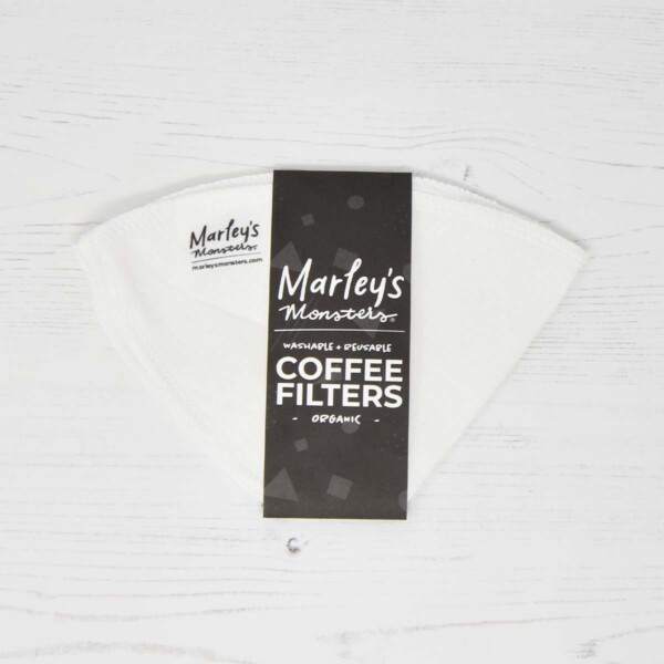 Organic Linen Reusable Coffee Filters No 4 - 2 Pack - Image 2