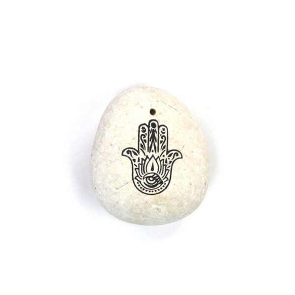 Stone Incense Holder - Hand Of Fatima