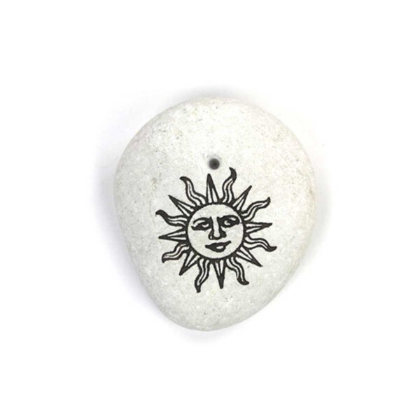 Stone Incense Holder - Sun
