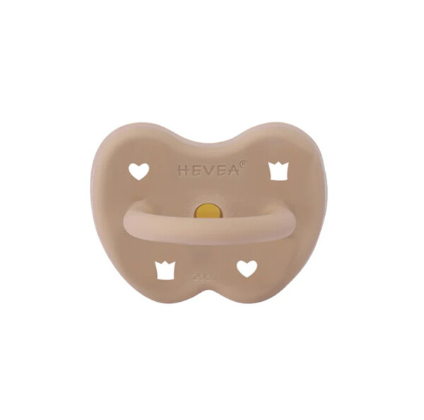 Crown Natural Rubber Pacifier - Sandy Nude 3-36 Months