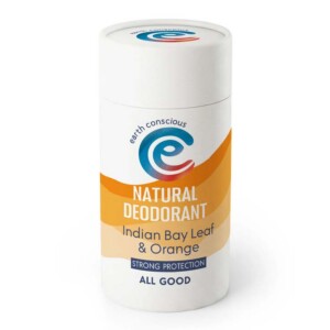 Natural Deodorant Stick - Indian Bay Leaf & Orange (Strong Protection) - 90g