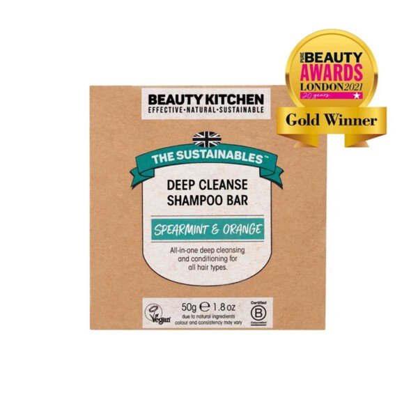 Deep Cleanse Shampoo Bar - Spearmint & Orange