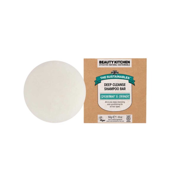Deep Cleanse Shampoo Bar - Spearmint & Orange - Image 2