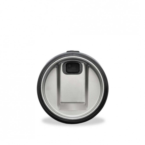 Insulated Travel Mug - Brushed Steel 300ml - Image 3