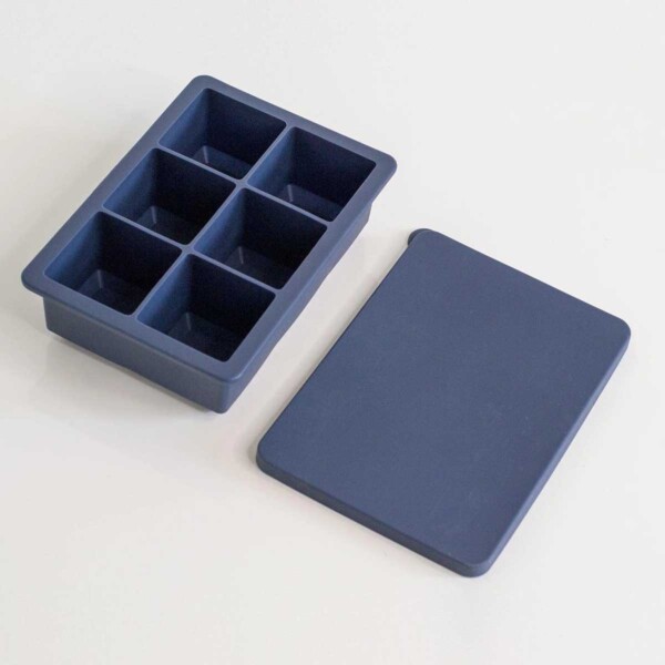 Giant Ice Cube Tray and Lid - Navy - Image 2