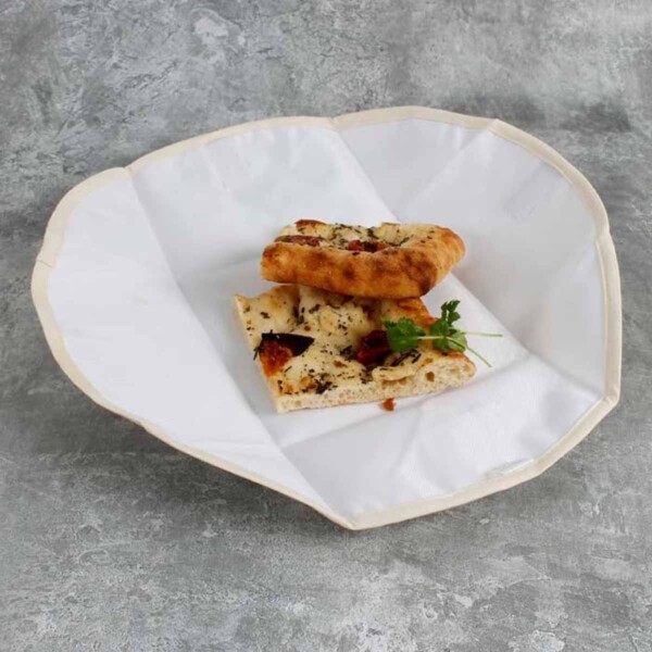 Organic Cotton Sandwich/Food Wrap - Natural - Image 2