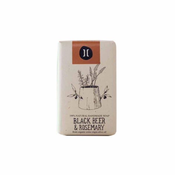 Olive Oil Soap - Black Beer & Rosemary - 120g