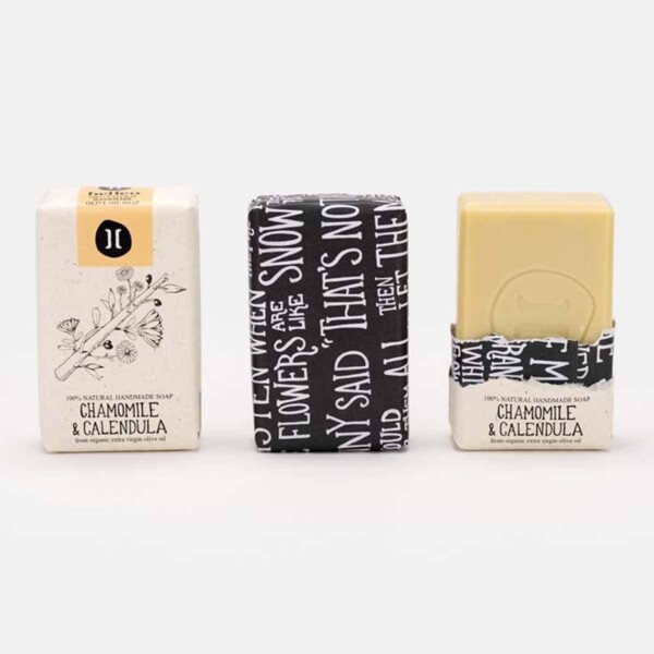 Olive Oil Soap - Chamomile & Calendula - 120g - Image 2