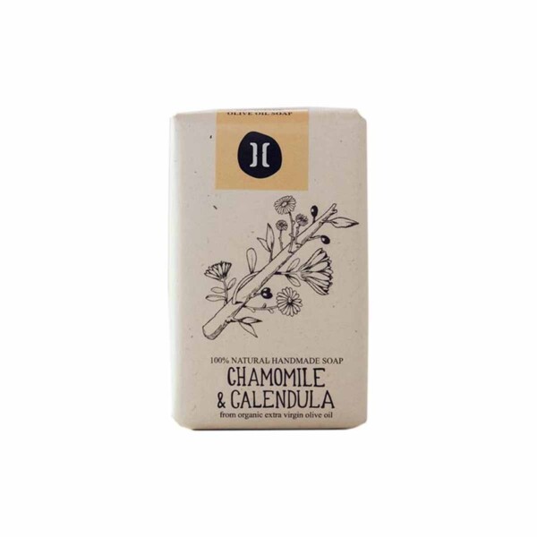 Olive Oil Soap - Chamomile & Calendula - 120g