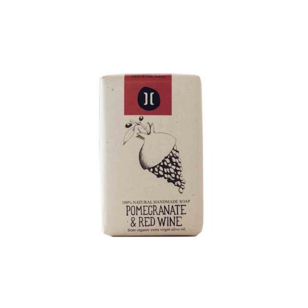 Olive Oil Soap - Pomegranate & Red Wine - 120g