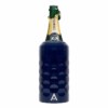 Wine & Champagne Bottle Cooler With Lid - Blue