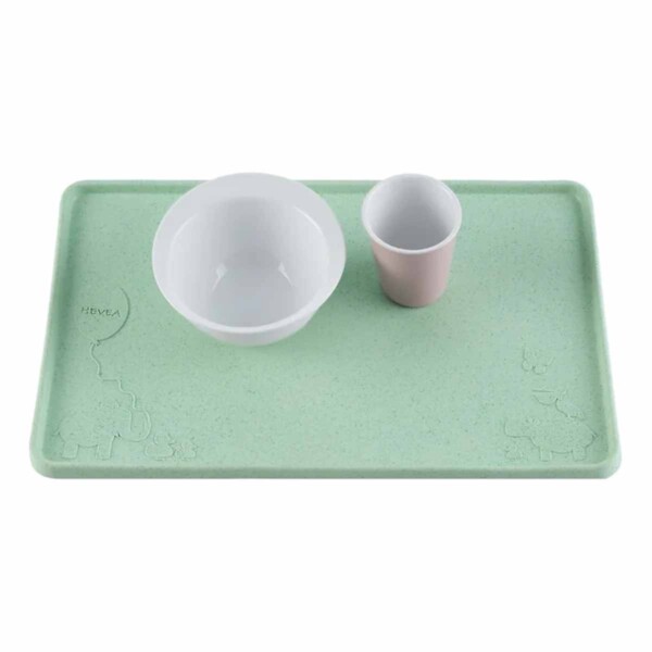 Upcycled Place Mat - Mint