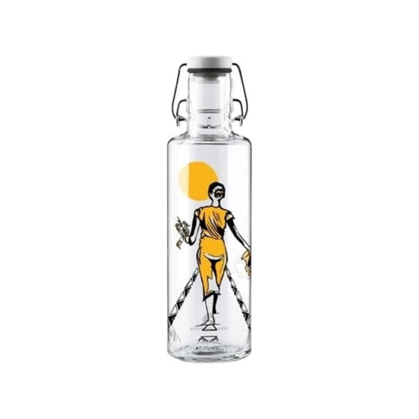 '...And So Is The Future' Glass Water Bottle - 600ml