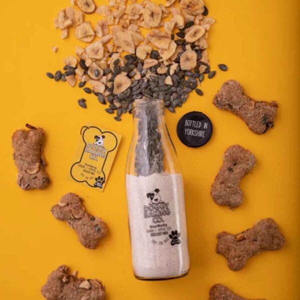 Pumpkin Seed & Banana Doggy Biscuit Mix - Image 2