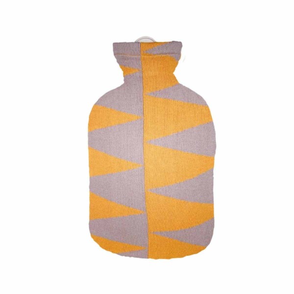Natural Rubber Hot Water Bottle - Retro