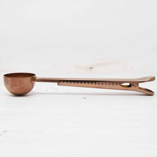 Rose Gold Coffee Scoop Clip - Image 2