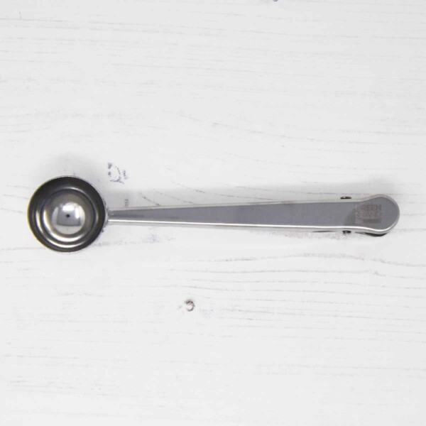 Silver Coffee Scoop Clip