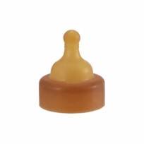 Wide Neck Baby Glass Bottle Nipple - Slow Flow - 0-3m