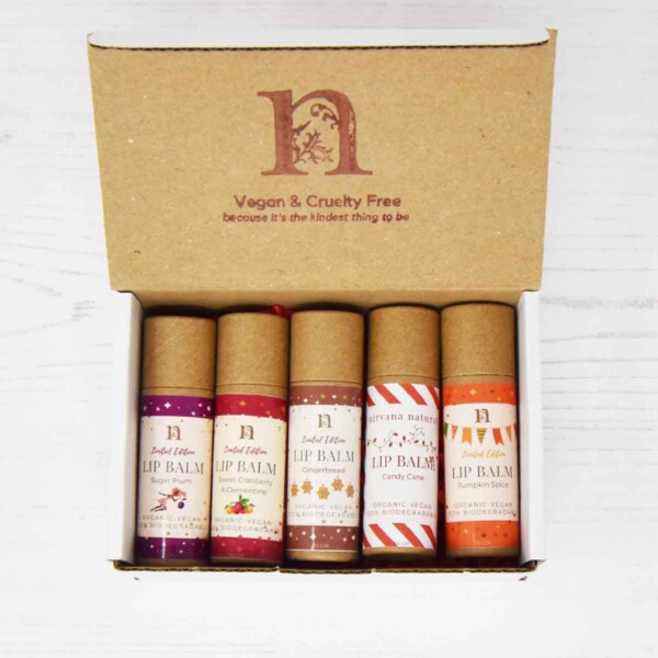 Lip Balm Gift Set - Five Festive Flavours - Image 2