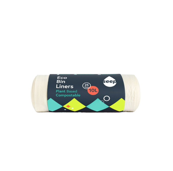 Compostable Bin Liners 10L - 25 bags