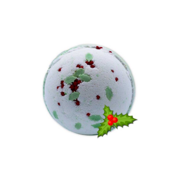Holly & Mistletoe Bath Bomb