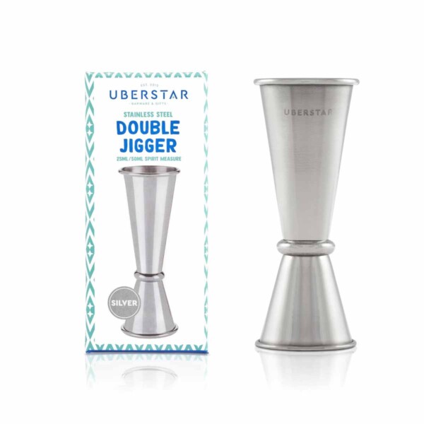 Stainless Steel Double Jigger - Silver