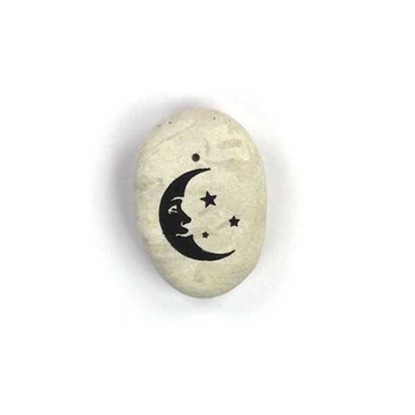 Stone Incense Holder - Moon