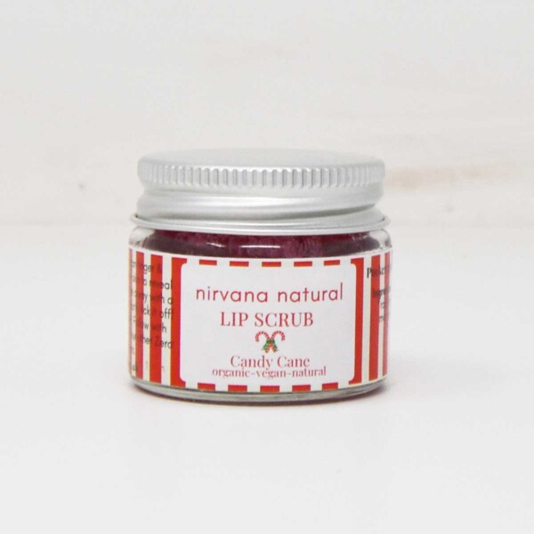 Organic Candycane Lip Scrub – 15g