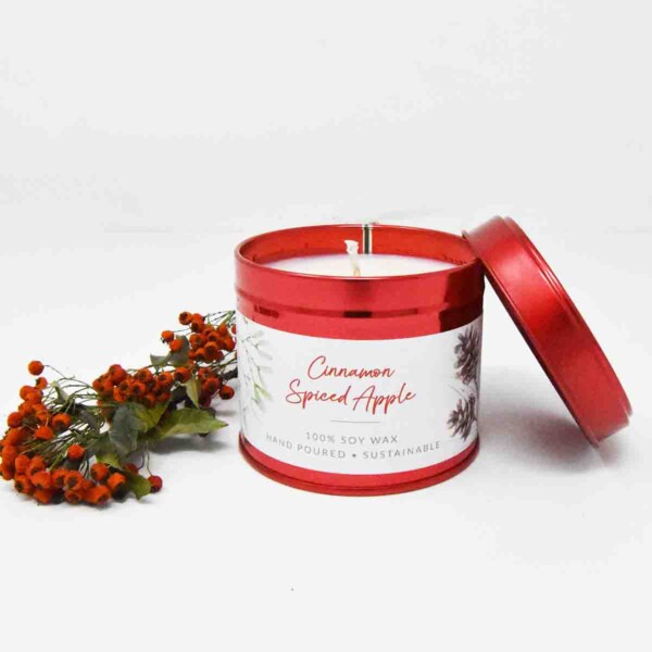 Cinnamon Spiced Apple Soy Wax Candle - 250ml