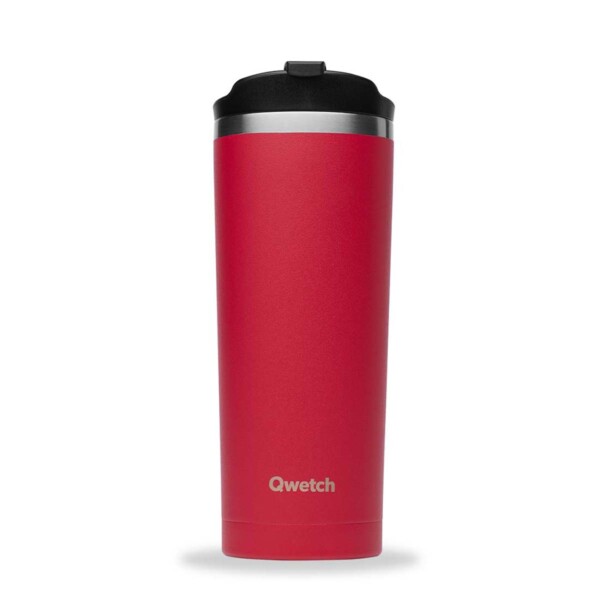 Insulated Travel Mug - Matt Raspberry