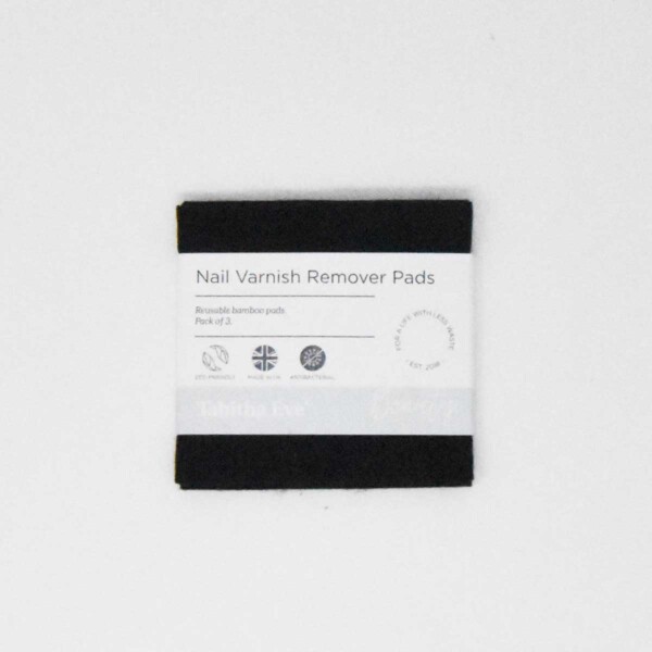 Bamboo Nail Polish Remover Pads - 3 Pack