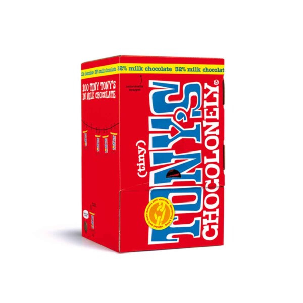 Tiny Tony's Milk Chocolate - 100 Pieces - Image 2