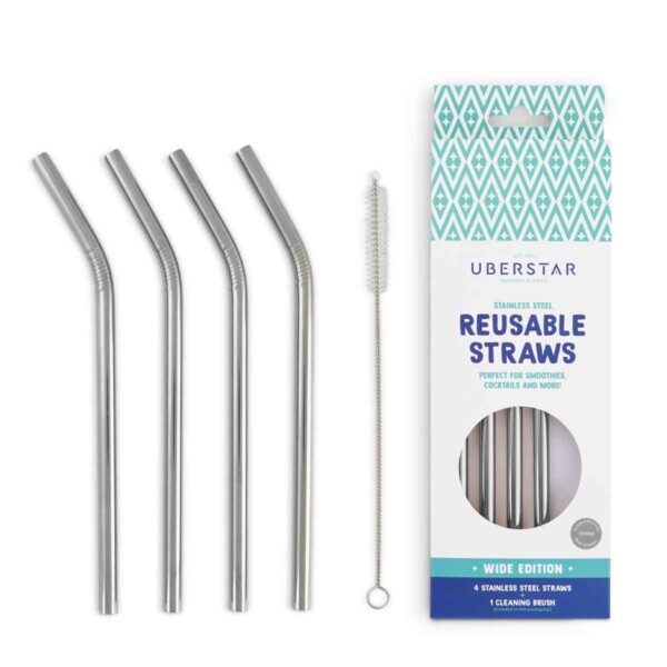 Reusable Straws - Silver