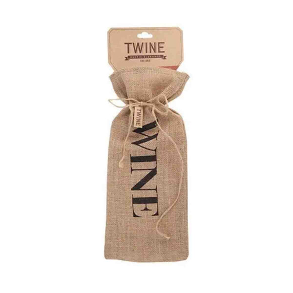 Twine Jute Wine Bottle Sack - Image 4