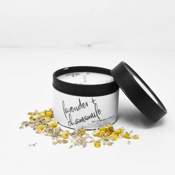 Lavender & Chamomile Soy Wax Candle - 100ml