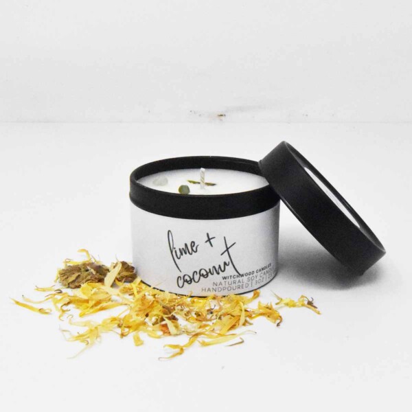 Coconut & Lime Soy Wax Candle - 100ml
