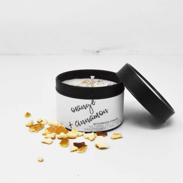 Cinnamon & Orange Soy Wax Candle - 100ml
