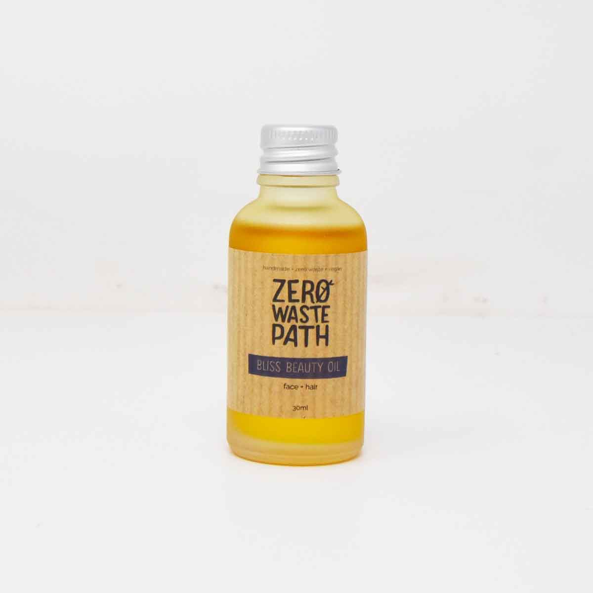 Zero Waste Path Natural Bliss Beauty Oil - 30ml - Peace With The Wild