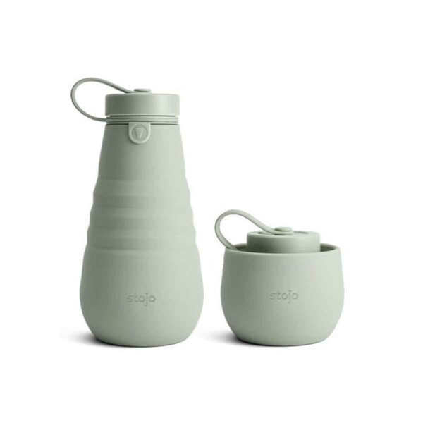 Collapsible Bottle 590ml - Sage Green