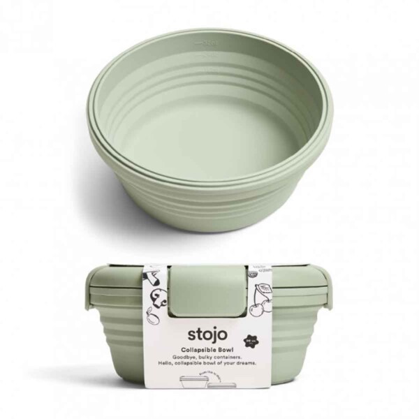 1.1L Collapsible Bowl - Sage Green - Image 2