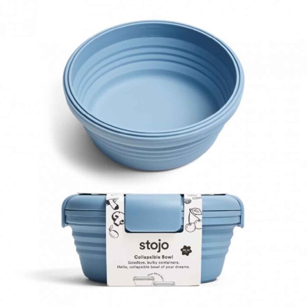 1.1L Collapsible Bowl - Steel Blue - Image 2
